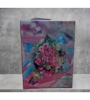 HİDZ Fotoğraf Albümü Çiçek Desenli 10 x 15 200 lük (Fuşya)