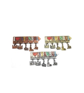 Kişiye Özel İstanbul Temalı Metal Magnet