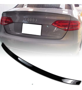 Audi A4 B8 Sedan Bagaj Üstü Spoiler Abs Plastik Makyajlı