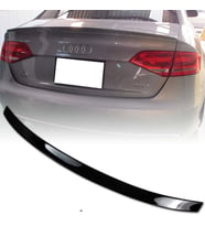 Audi A4 B8 Sedan Bagaj Üstü Spoiler Abs Plastik Makyajlı