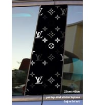 kalite marka logo kapı çıta kaplama folyosu - sag sol set baskılı 2 ader tuning modifiye etiket yapıştırıcı
