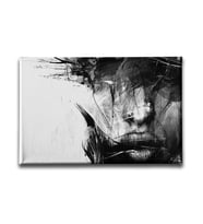 Siyah  Beyaz  Canvas Tablo MSY115