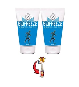 Biofreeze Masaj Kremi 50 Ml X 2 Ad+Masaj Yağı Ile