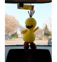 Mony Tasarım  Amigurumi Sevimli Ahtapot El Emeği Araba Süsü Dikiz Aynası