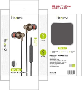 TYPE C KULAKLIK, TYPE C ÇIKIŞI OLAN TÜM MODELLERİ DESTEKLER MODEL SEÇMEZ BASS TİZ HD SES KALİTESİ TPC-02 (BEYAZ)