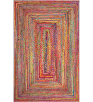 Eliana Home Baskılı, Yıkanabilir Kaymaz Taban Salon Halısı LNA0651 100x150 cm (Pembe)