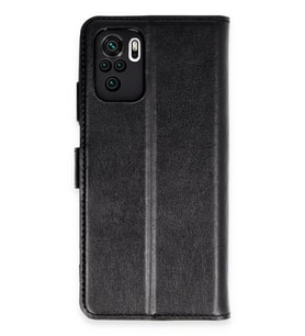 Newface Xiaomi Mi Note 10 Trend S Plus Kapaklı Kılıf - Siyah