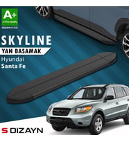 Hyundai Santa Fe Skyline Siyah Yan Basamak 163 Cm 2000-2006 A+ Kalite