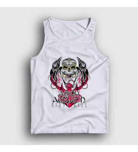 Presmono Unisex Beyaz Ravens Amon Amarth Atlet 9010tt