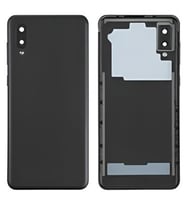 Samsung Galaxy A02 - SM-A022 FULL Kasa Arka Kapak Takım SİYAH