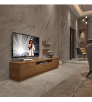 Decoraktiv Trendstyle 4 Mdf Tv Ünitesi Tv Sehpası - Naturel Ceviz
