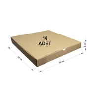Pizza Kutusu 33x33x4cm 50 Adet