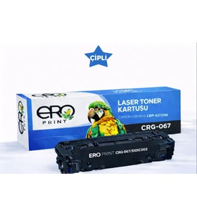 Canon i-SENSYS LBP631dw Çipli Mavi Muadil Toner