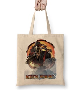 Mortal Kombat Liu Kang Game Bez Çanta Uzun Saplı