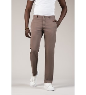 Regular Fit Pamuklu Büyük Beden Yazlık Chino Pantolon