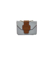 ELNES Kadın Beyaz Kemer Detaylı Omuz Çanta