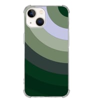 Apple iPhone 13 Mini Uyumlu Köşe Korumalı Antişok  Kapak Renk Cümbüşü Tasarımlı Şeffaf Silikon Kılıf