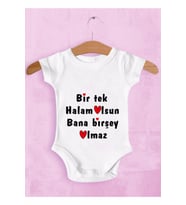 Bebek Beyaz Bir Tek Halam Olsun Bana Birşey Olmaz Zıbın