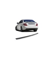 mercedes w204 plastik parlak siyah spoiler