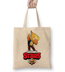 Brawl Stars Crow Bez Çanta Uzun Saplı