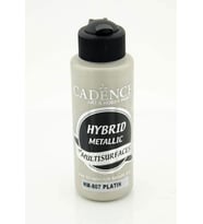 Cadence Hybrid Multisurface Metalik Boya 120 ml. HM-807 PLATİN 