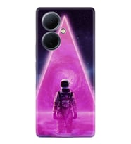 Vivo V29 Lite Kılıf Desenli Silikon Platinium Series Astro Purple2 1907