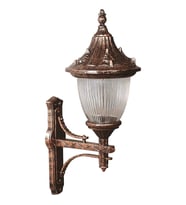 AVONNI BAP-68056-BKR-M1 Kahverengi Boyalı Dış Mekan Aydınlatma E27 Aluminyum Polikarbon Cam 30x26cm