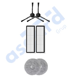 DREAME L20 ULTRA UYUMLU 2 Yan Fırça 2 Filtre 2 Mop