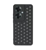 Oppo Reno 11f Kılıf Petek Silikon Kapak - Siyah