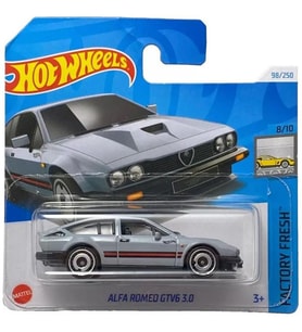 Hot Wheels - Alfa Romeo GTV6 3.0 - Gri (1/64)