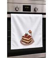 Valerine Life El Kurulama Havlusu 30x50cm Mutfak, Fırın için Pamuklu Emici Kat Kat Lezzet