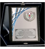 ODAK KUPA - Ahşap Plaketler - PL-097 A - 18x24 cm