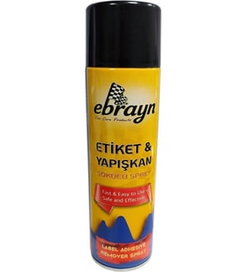 Etiket ve Yapışkan Sökücü Sprey Aerosol 500 ml