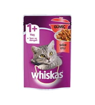 Whiskas Pouch Güveç Sığır Etli Kedi Konservesi 85Gr