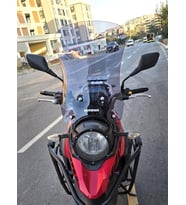 MOTOCAM Suzuki V-Strom DL 250 Ön Cam 2017-2020 Model 51cm Füme Renkli 4mm