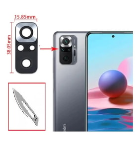 Tkgz Xiaomi NOTE 10 PRO Arka Kamera CAM Lensi + Bistüri Ucu