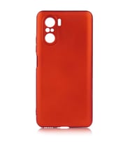 Xiaomi Poco F3 Kılıf Soft Mat Premier Case (Kırmızı)