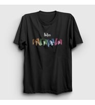 Presmono Unisex Siyah Members The Beatles T-Shirt 114970tt