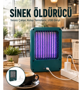 USB Girişli Uçan Böcek ve Sinek Yakalama Cihazı