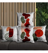 eJOYA Modern Tasarımlı 4'lü Yastık İçi Ve Kırlent Kılıfı 45cm 113707