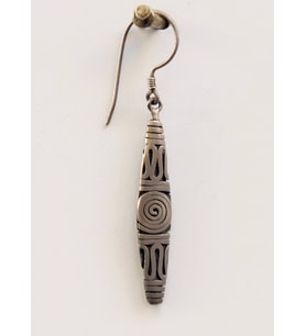 Lines Earrings Gümüş Küpe