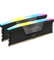 Corsair 32GB (2x16GB) Vengeance RGB 5200MHz CL40 DDR5 AMD EXPO Siyah Dual Kit Ram
