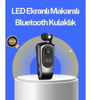 Dijital Ekranlı Bluetooth Kulaklık – Titreşimli Bildirim 25 Saat Kullanım