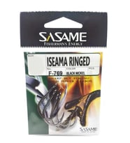 Sasame Iseama Rınged Black Nikel Olta İğnesi No:3