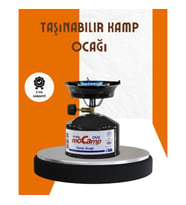 Mey İthalat® Taşınabilir Metal Gövdeli Kamp Ocağı Seti