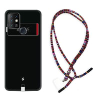 INFINIX Hot 8 9 10 11S Hot 10 Play 10T Kılıf Boyun Asklı Rasta Silikon My Love 1402
