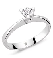Romeo Pırlanta 0.23 Ct Tektaş Yüzük RM20060 (Çok Renkli)
