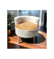 Tekli puf ,makyaj önü pufu,Çay Seti Tekli Koltuk, Berjer (SALON, BALKON, OFİS)