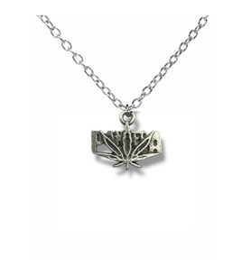 Pantera Logo Figürlü Gümüş Renk Unisex Metal Kolye – Heavy Metal Ruhunu Yansıtan Takı