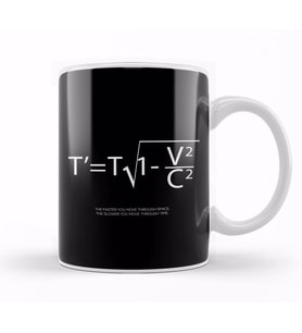 Maths And Science Einstein Theory Of Special Relativity Kupa Bardak Porselen